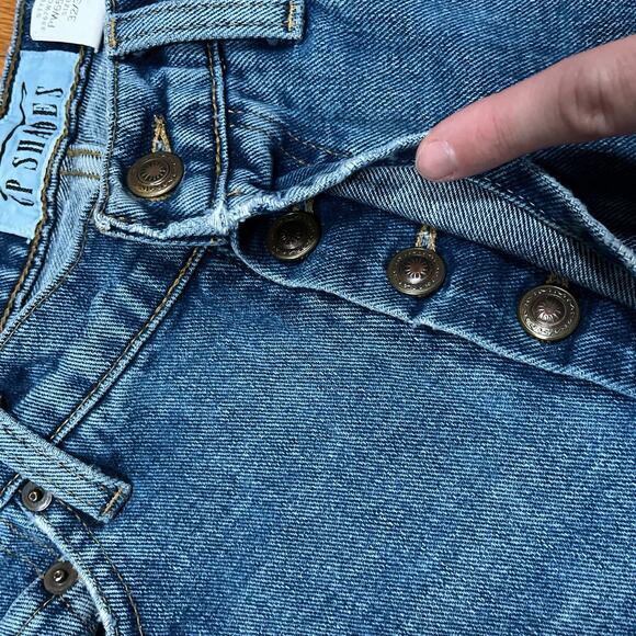 Vintage CP Shades Denim Jeans 29x33 Made In USA Button Fly 100% Cotton Rare 90s - Picture 10 of 15